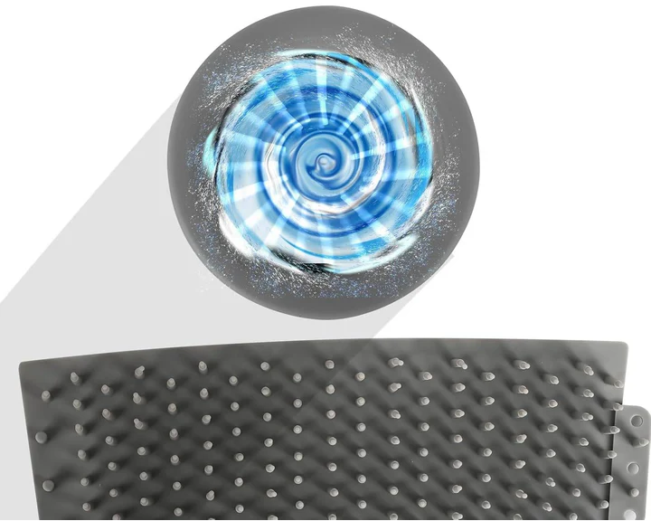 Dog accessories: automatic paw cleaner with internal rotating silicone brushes for quick and easy cleaning.