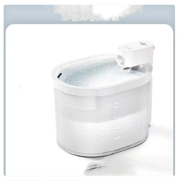 Quiet pet water dispenser with multi-layer filtration system for continuous pet hydration