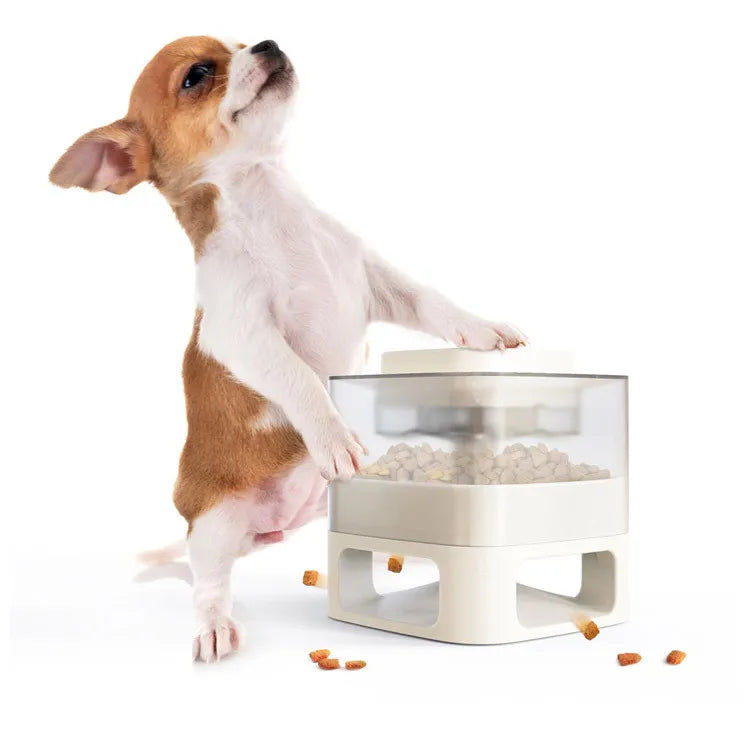 Pet food and water dispenser combo, fully automatic for dogs and cats, pet care innovation