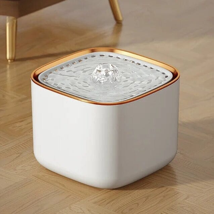 Automatic pet water fountain for cats and dogs, ensuring fresh, filtered hydration