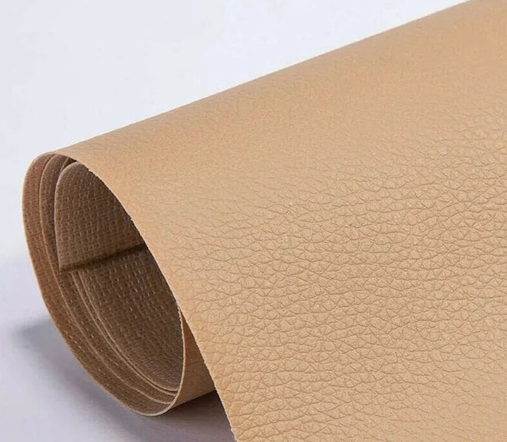 Restore sofa appearance with an easy-to-apply self-adhesive leather repair patch.