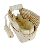 Beige Bag and Mat
