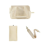 Beige Cushion Bag and Belt