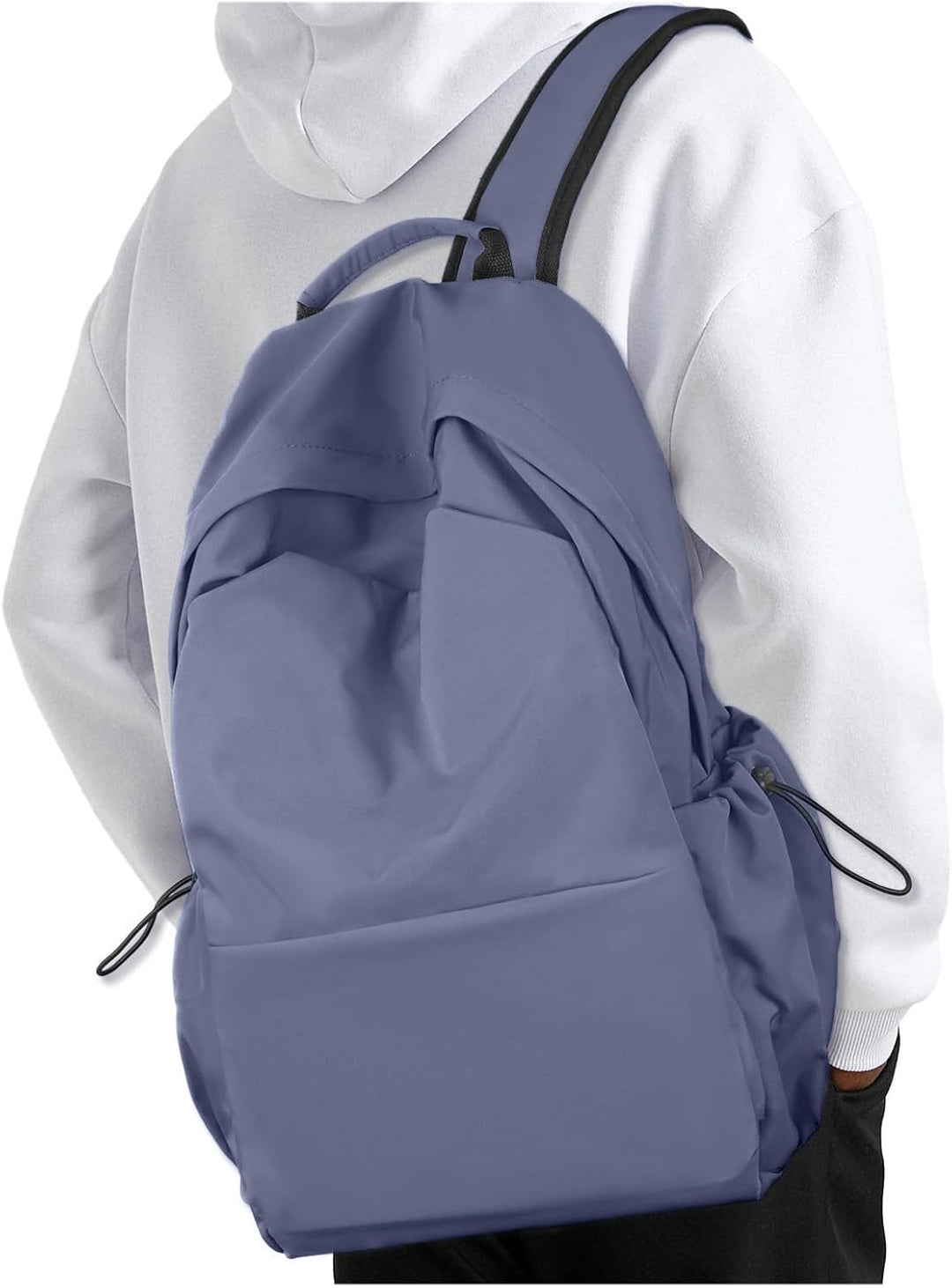 Commuter laptop bag: lightweight, water-resistant, with multiple organizer pockets.