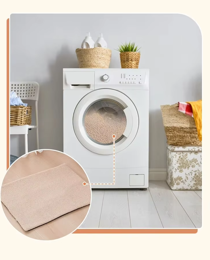 Pet blanket in beige, self-warming design for ultimate cat and dog comfort, durable pet accessory