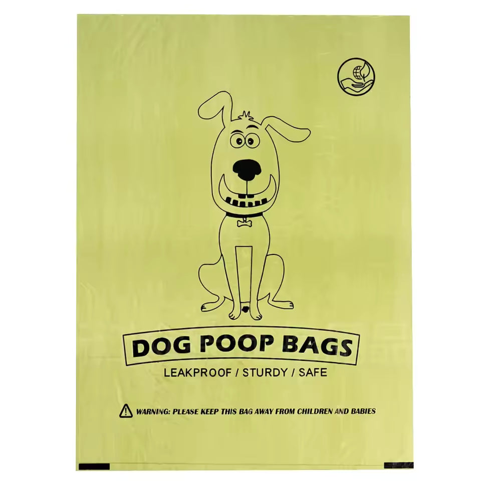 Image showing 20 rolls of scented, leak-proof dog poop bags, a bulk supply of pet waste bags