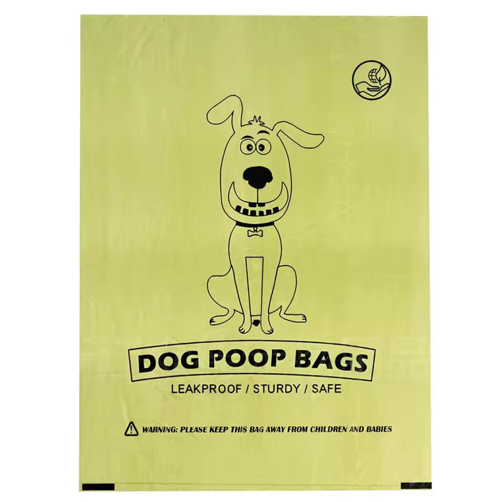 Image showing 20 rolls of scented, leak-proof dog poop bags, a bulk supply of pet waste bags