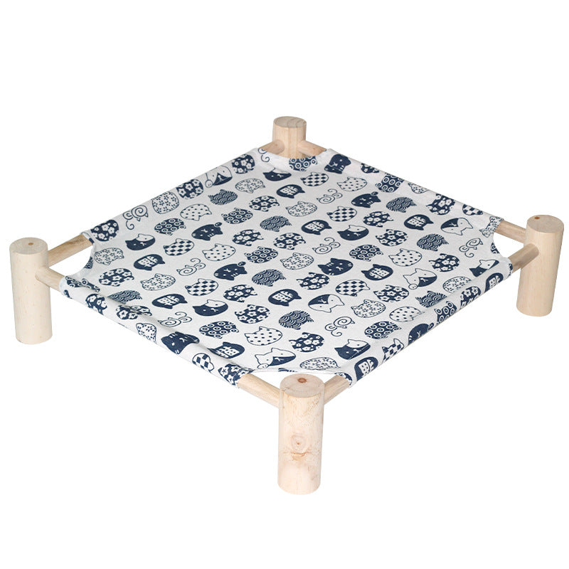 Minimalist design breathable cat hammock, a chic and cooling cat bed solution