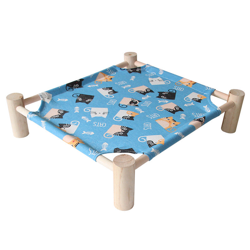 Durable cat hammock, breathable fabric for long-lasting cooling and comfort for pets