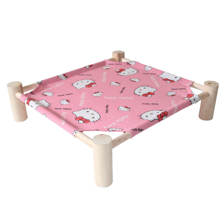 Washable cat bed hammock, durable breathable fabric, providing ultimate pet comfort
