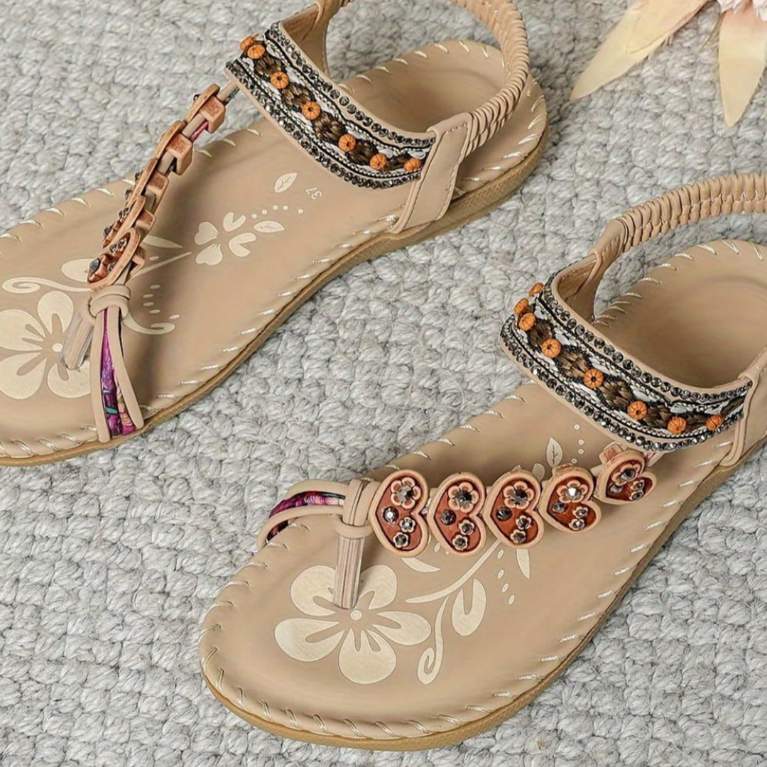 Solara women's summer sandals, comfortable & stylish for beach or casual wear. Various colors.