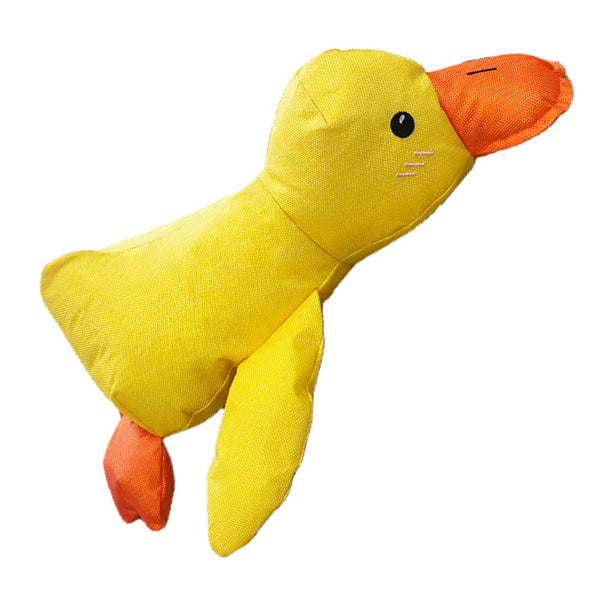 Premium calming duck plush dog toy, deep quack, soft pet supplies for interactive chewing & comfort