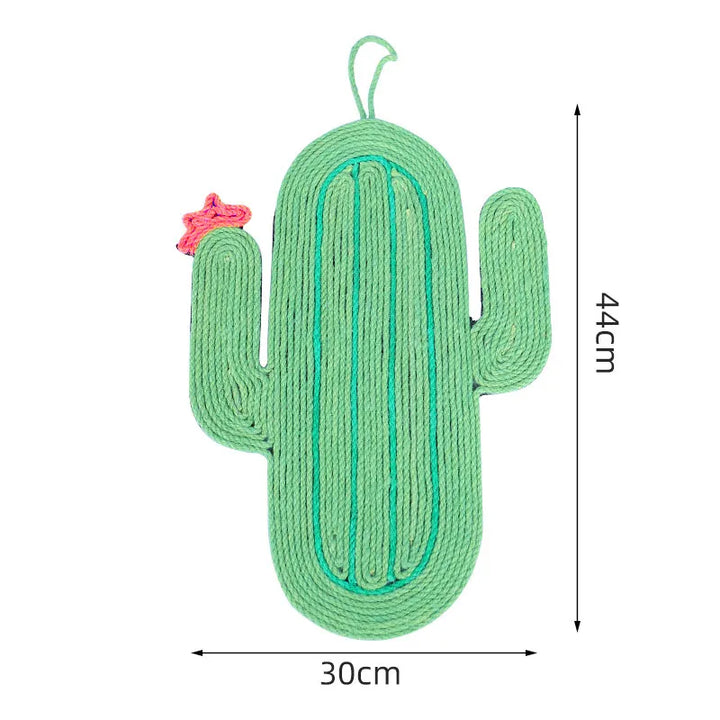 Pet-friendly sisal scratching mat, cat play accessory for walls or floors, prevents damage to home