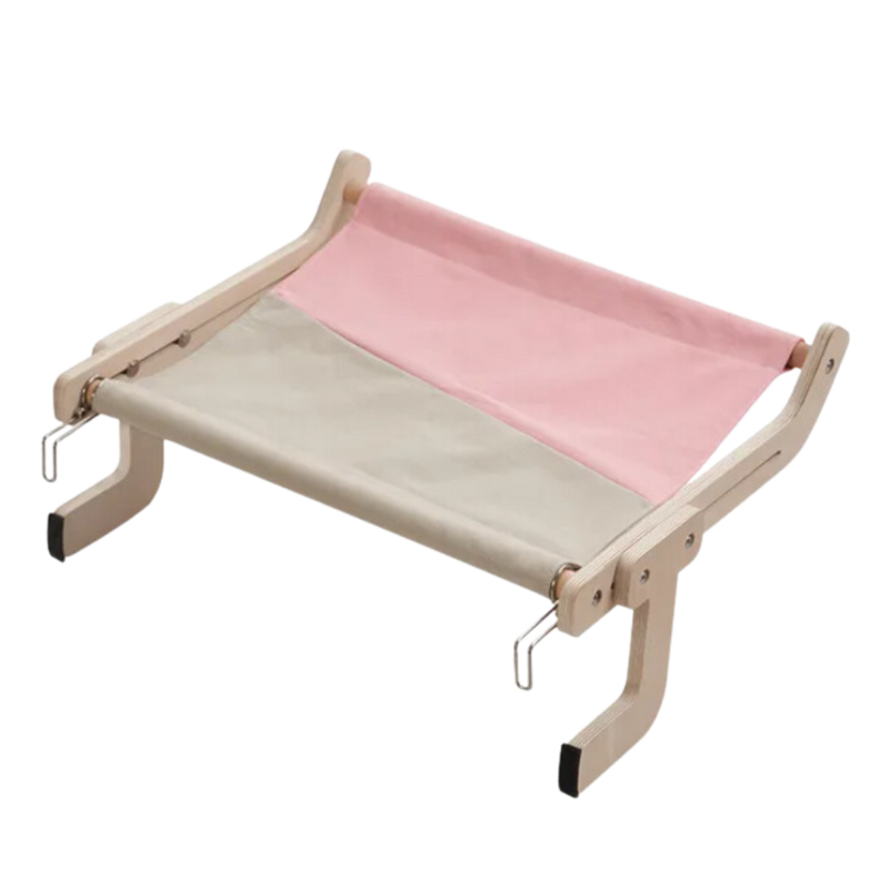 Cat hammock sleeping bed, elevated pet furniture for happy cats