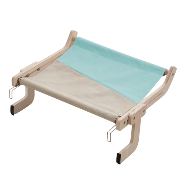 Easy-to-install cat hammock, perfect elevated cat bed accessory