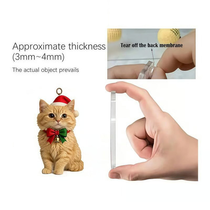 Christmas Cat Lovers Advent Calendar, pet supplies with cute cat figurines for countdown
