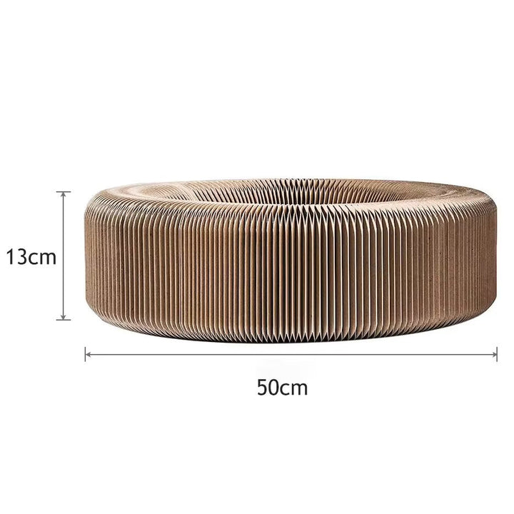 Elevated Cat Multi-functional Scratching Play Bed, a fun and practical cat accessory for active felines.