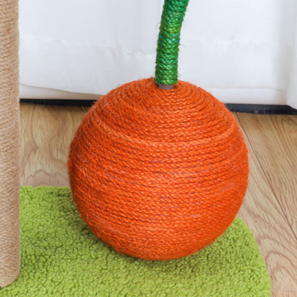 Stylish Palm Tree design sisal cat scratcher, an engaging pet furniture piece