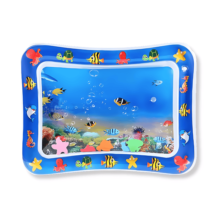 Durable cat water play mat, interactive toy promoting pet exercise and cooling fun
