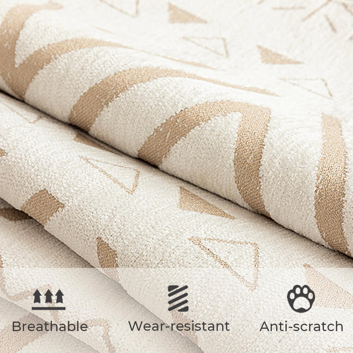 Non-slip chenille sectional sofa protector, ensuring furniture protection and easy care for your home.