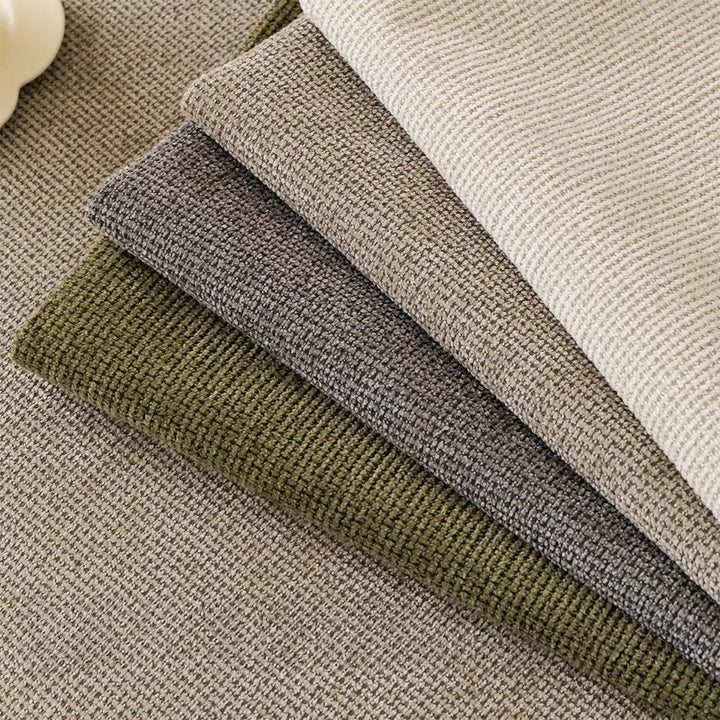 Textured chenille sofa cover in an elegant shade, offering scratch resistance and furniture protection.