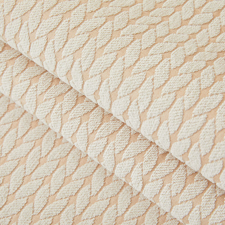 Durable chenille couch throw, anti-scratch wheat ear design, great for pets' comfort