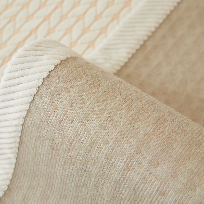 Cozy chenille sofa cover with unique wheat ear texture, perfect for pet protection
