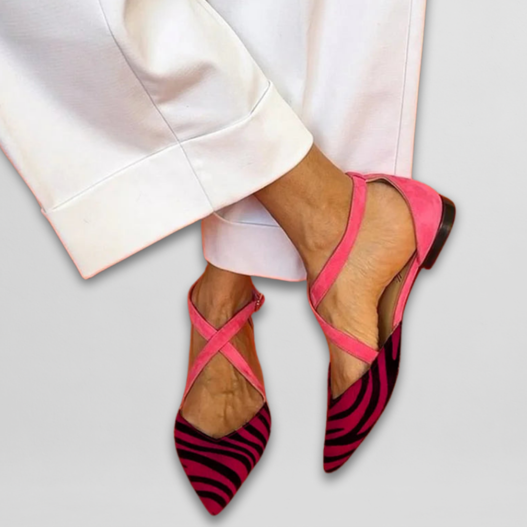 Versatile Fern strappy ballerinas for women. Comfortable & stylish summer flats, perfect for any outfit.