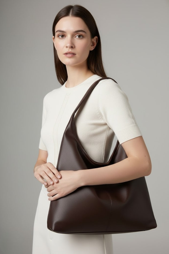 New arrival: Women's practical, spacious shoulder bag. A versatile handbag carryall for a busy, organized life.