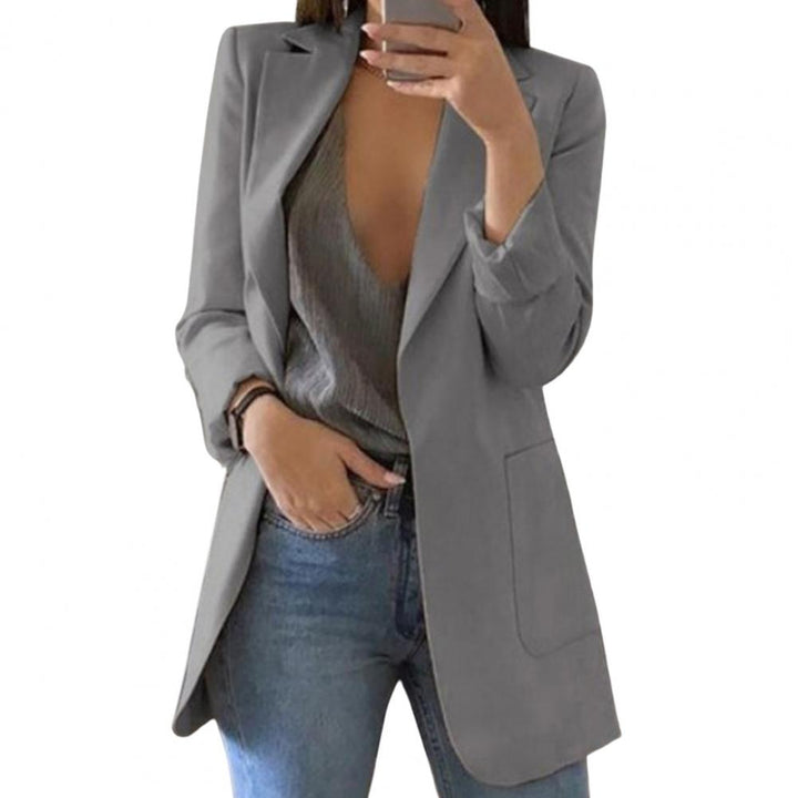 Professional women's blazer jacket, ideal for office wear, smart casual fashion, and everyday chic.