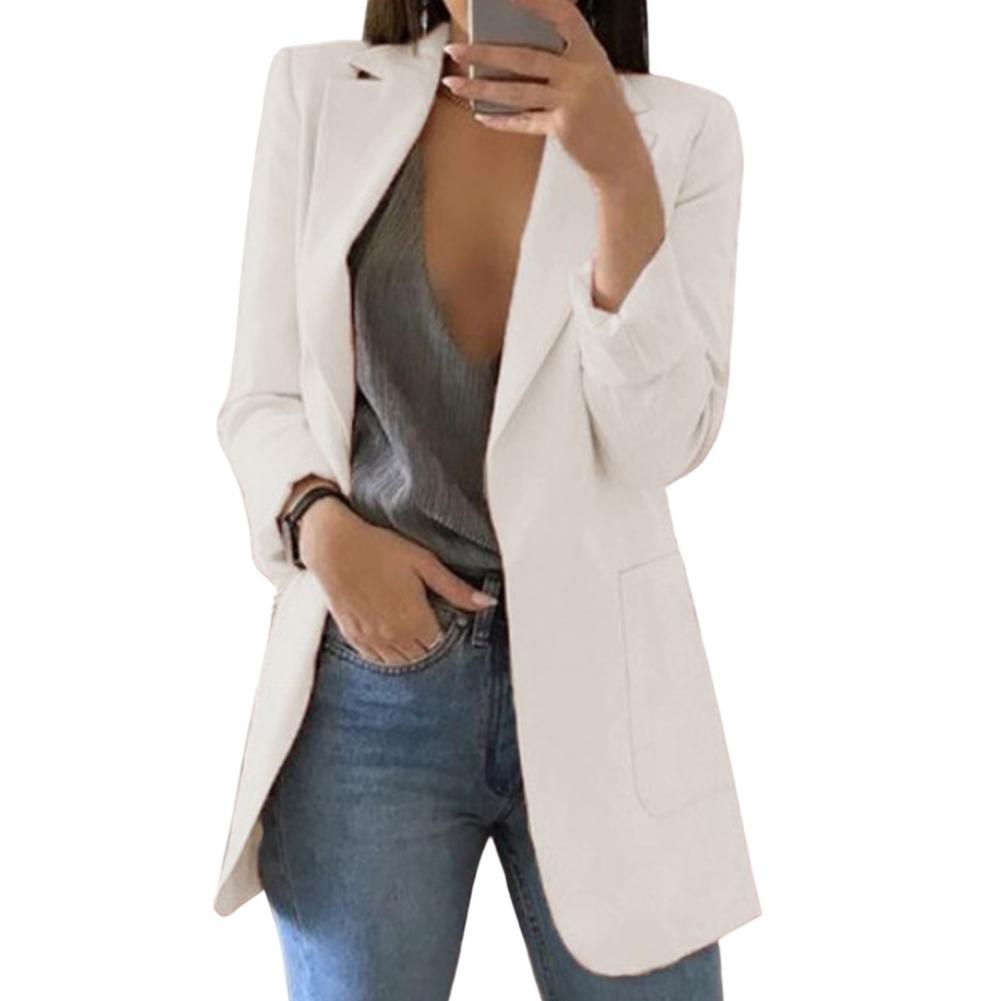 Everyday women's blazer jacket, perfect for adding a professional, chic, or casual touch to outfits.