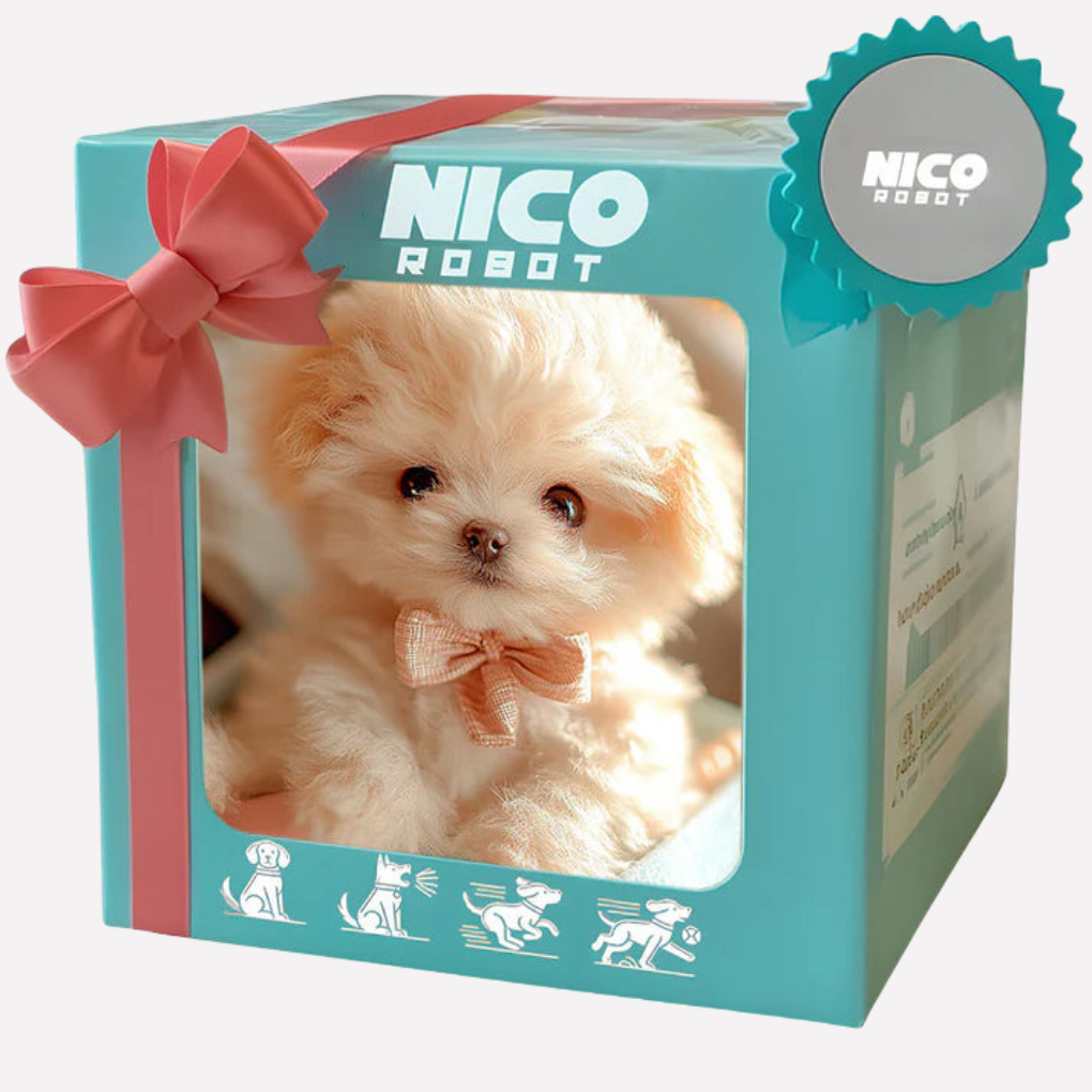Children's interactive electronic walking puppy toy with leash, perfect playful companion for kids.