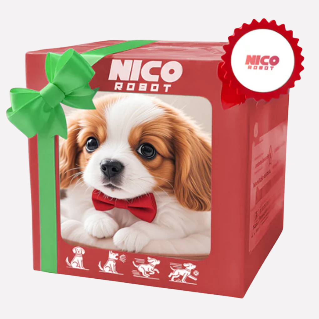 Interactive simulated pet puppy toy for kids, a walking electronic dog bringing joy and companionship.