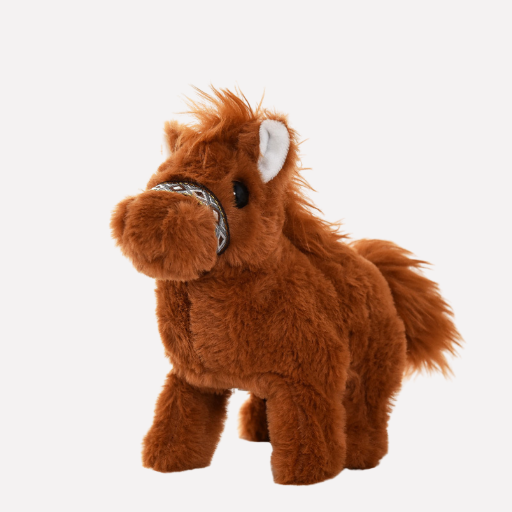 Engaging electronic walking puppy toy, a responsive robot pet for children to learn and play with.