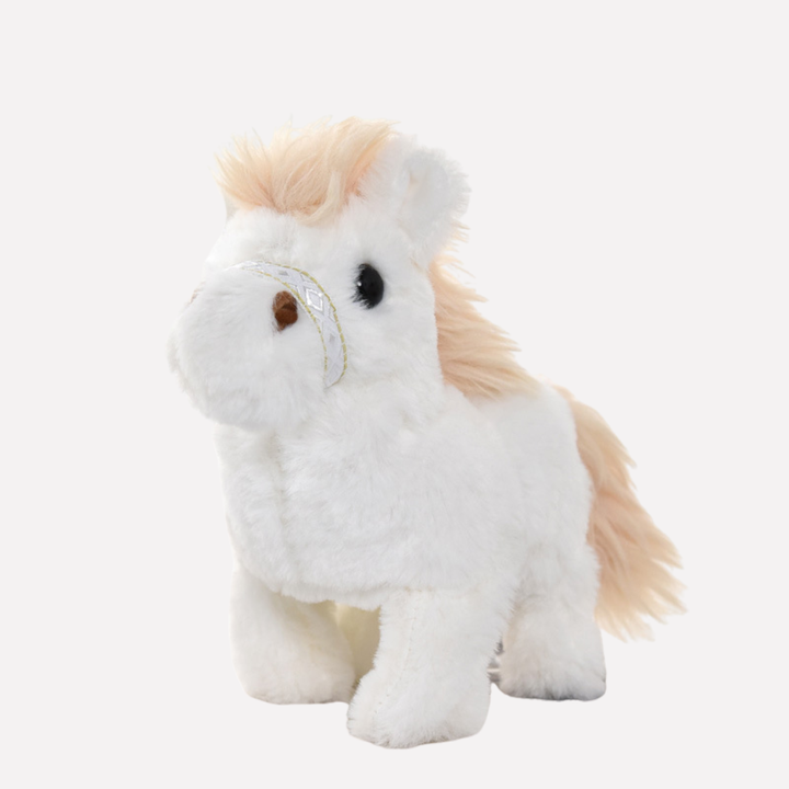 Fun electronic walking puppy toy, a simulated pet companion offering interactive play for kids.
