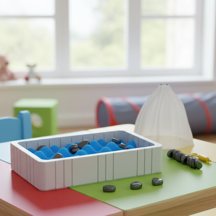 Children's Magnetic Chess Game. Develops strategic thinking & focus. Educational toy for kids.