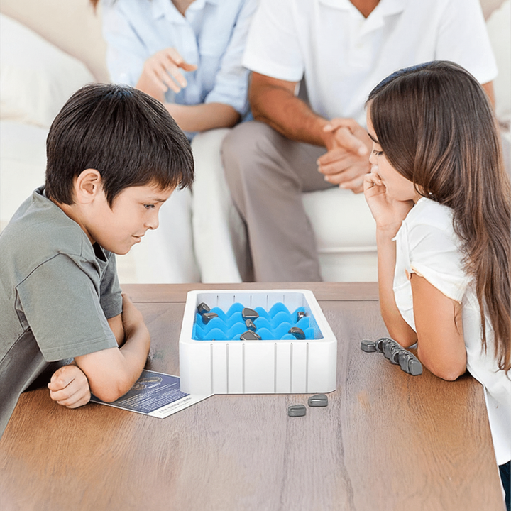 Portable Magnetic Chess Game for kids. Ideal travel game & educational brain booster for cognitive skills.