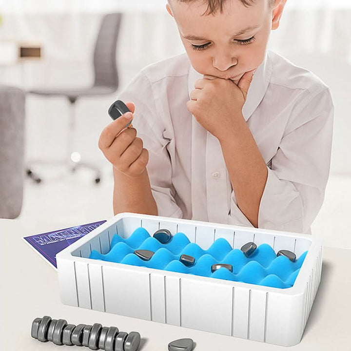 Family fun with Magnetic Chess. Develops kids' strategic thinking, focus, and cognitive skills. Learning toy.