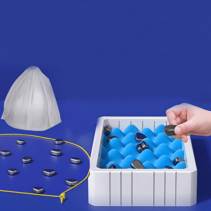 Engaging Magnetic Strategy Game for children. Boosts brain power, focus & problem-solving skills. Learning fun.