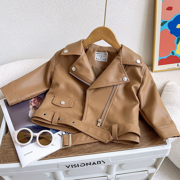 Versatile boys' classic outerwear jacket. Stylish and comfortable zip-up for toddlers & kids, ideal for fall/spring.