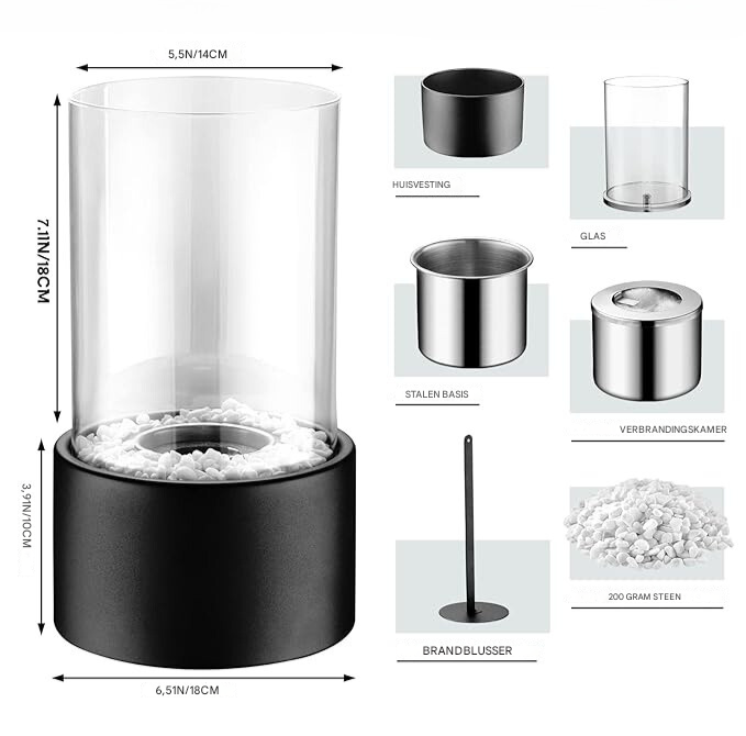 Beautiful metal and glass oil lamp, classic style, for gentle indoor lighting.