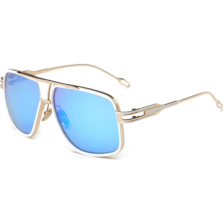 Men's classic aviator sunglasses, perfect fashion eyewear for outdoor activities.