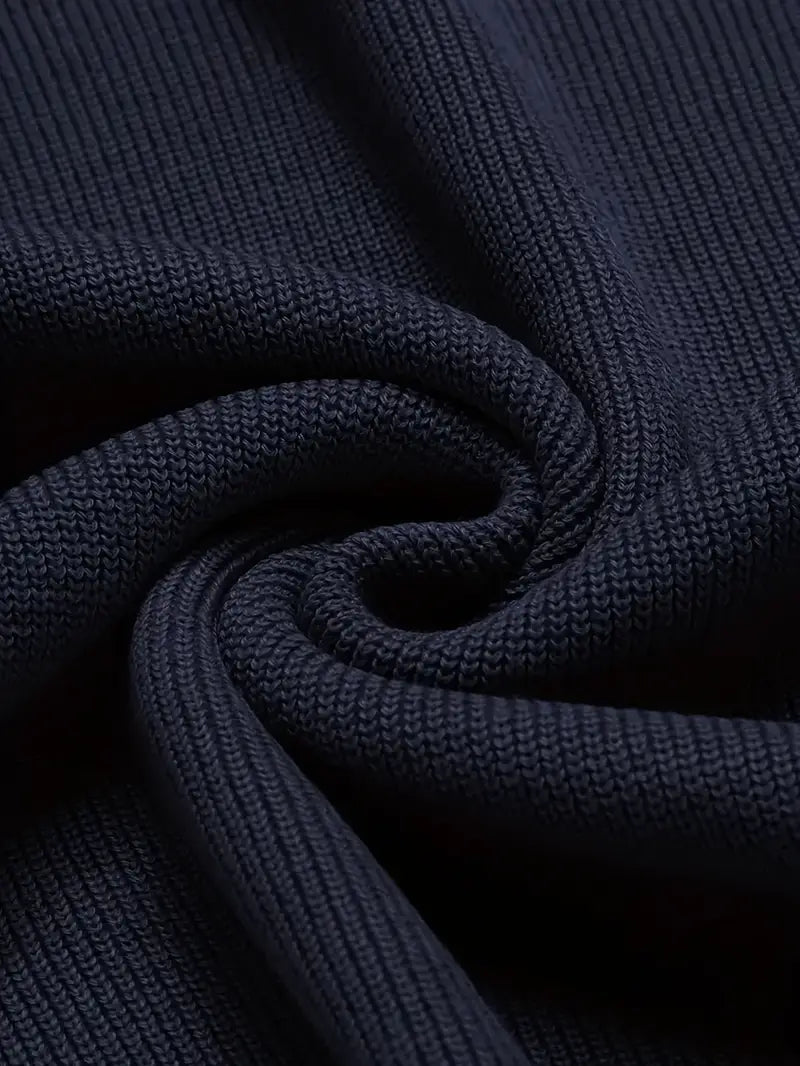 Elegant men's classic V-neck sweater. Soft, comfortable pullover for sophisticated fall & winter fashion.