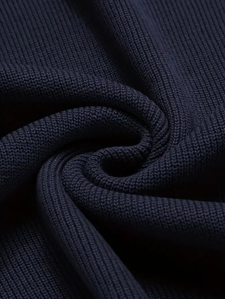 Elegant men's classic V-neck sweater. Soft, comfortable pullover for sophisticated fall & winter fashion.