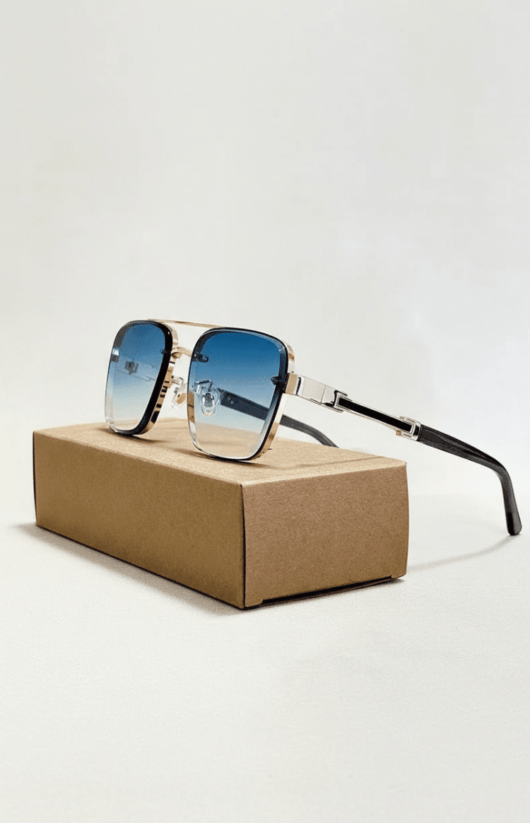 Everyday wear unisex aviator sunglasses, providing reliable UV400 sun protection.