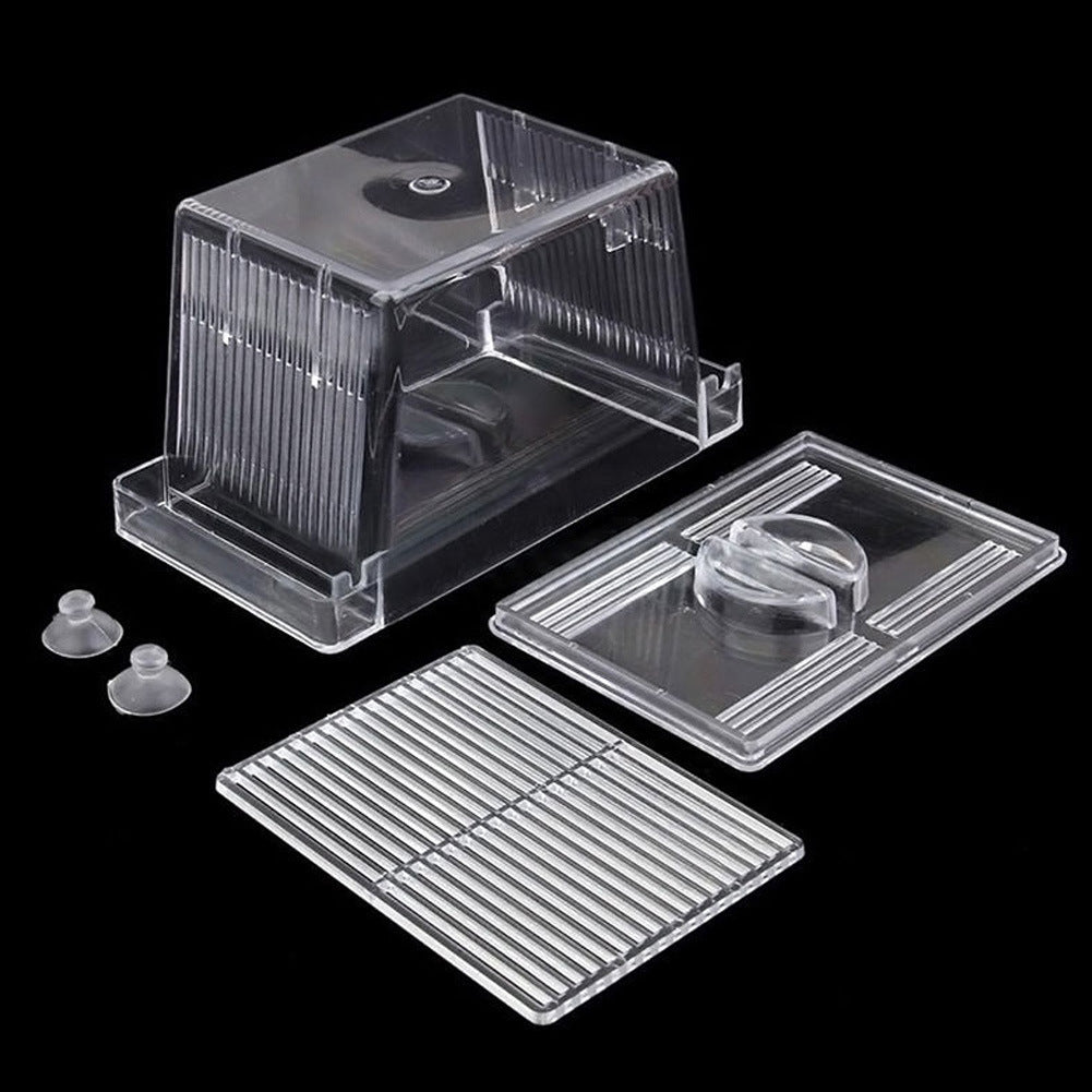 Durable fish tank breeding isolation box for safe aquatic pet propagation