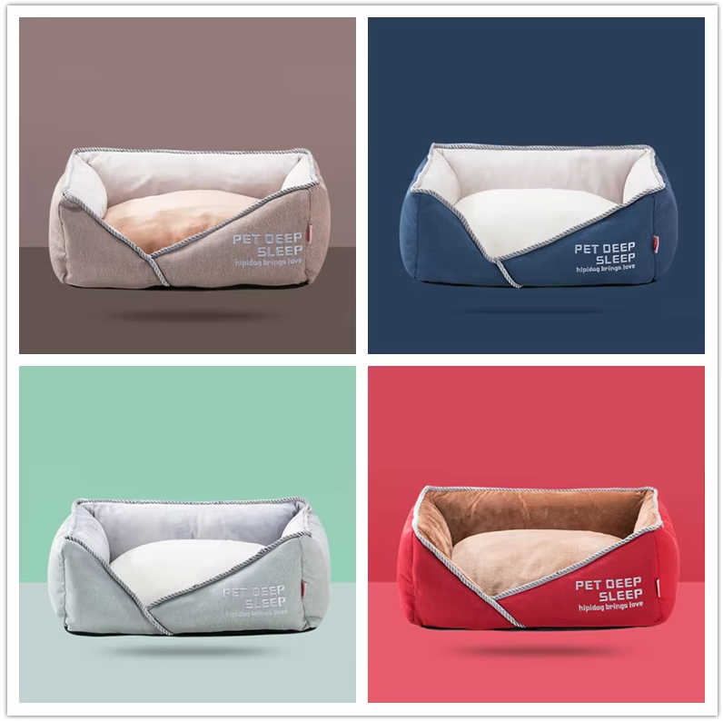 Plush pet sleeping mat, ideal dog or cat bed for peaceful rest