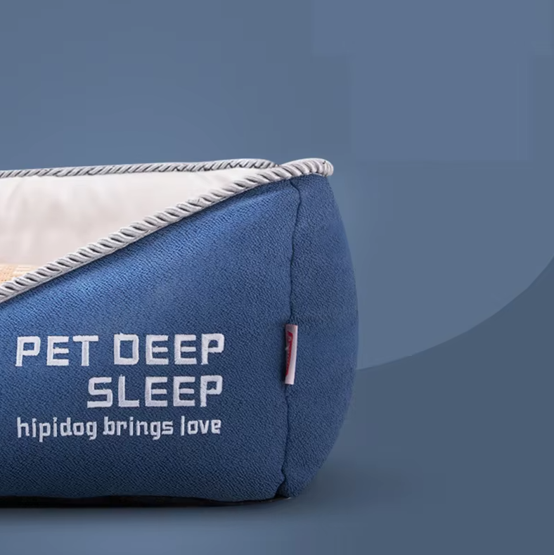 Versatile pet bed, soft and comfortable sleeping mat for dogs and cats, neutral color