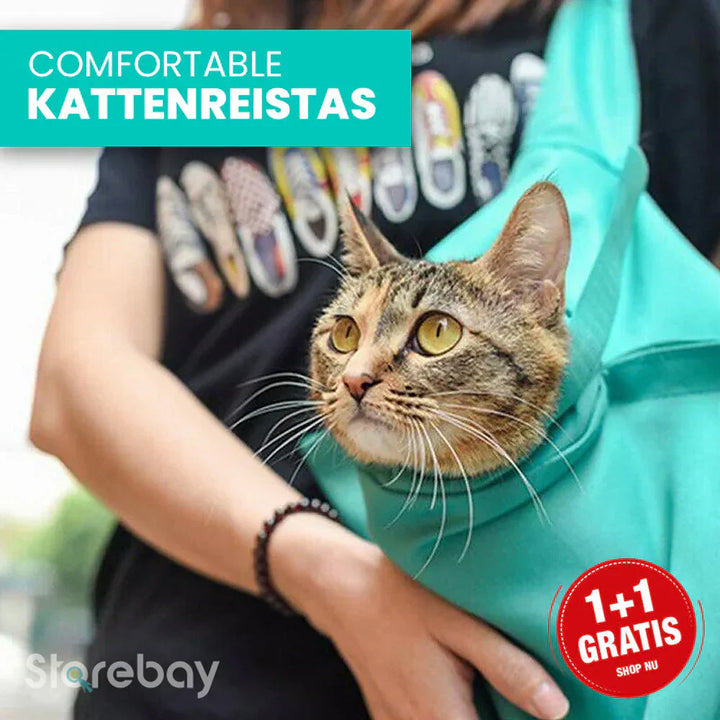 Stylish pet carrier for cats with multiple entry points and strong zippers, durable pet supplies