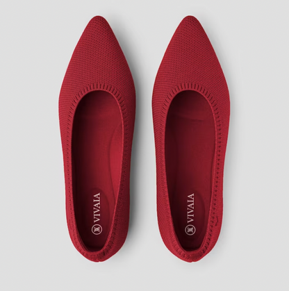 Stylish women's spring ballet flats, versatile for summer everyday wear.